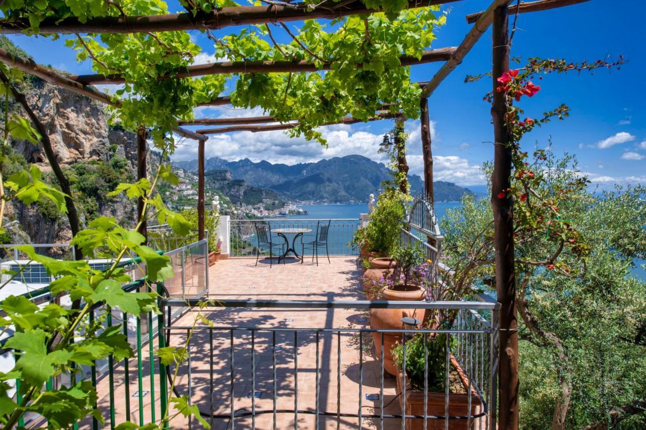 Apartmán Casa Soleluna Conca dei Marini Exteriér fotografie